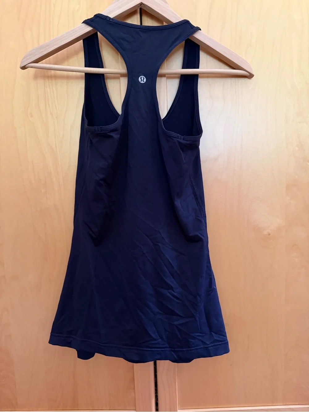 lululemon athletica Women's Navy Blue Racerback Tank Top